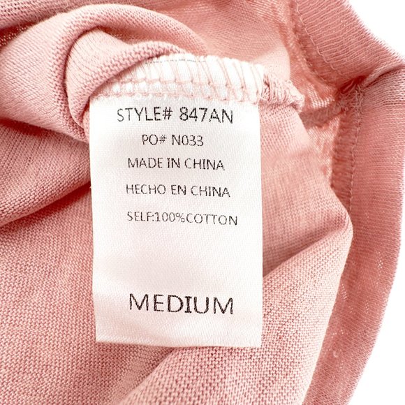AEMI + CO Junie Tee Pink Size M - Picture 4 of 8